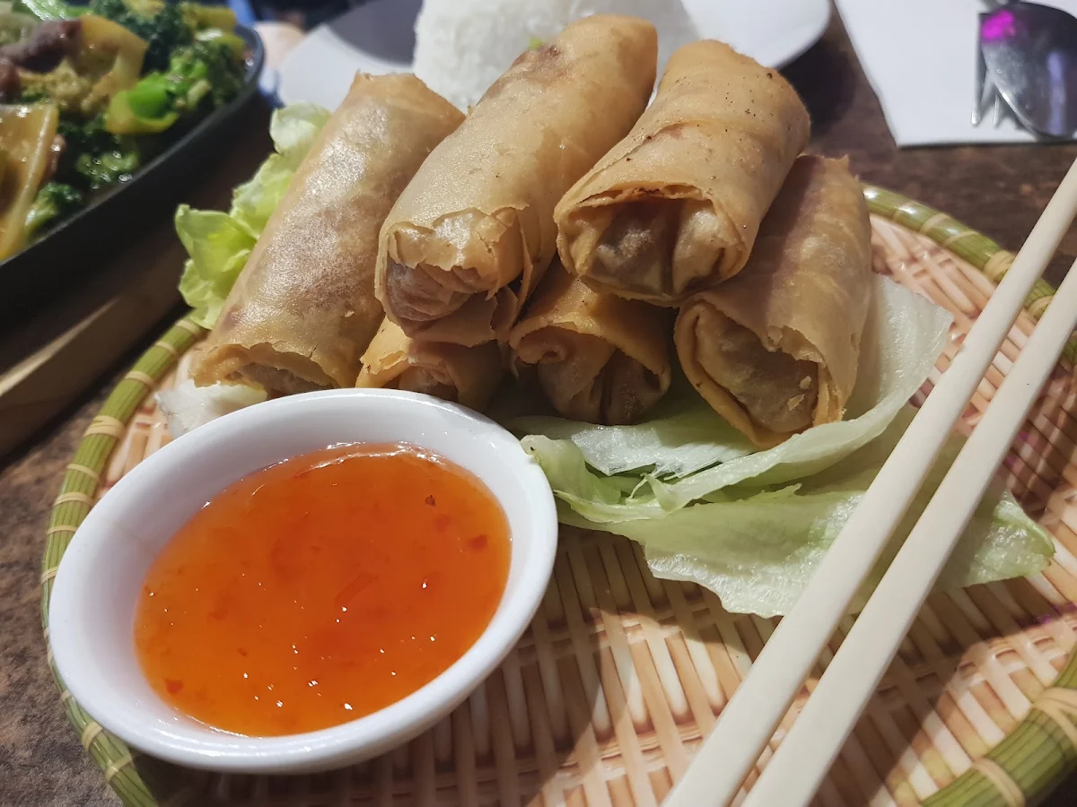 Pork Spring Rolls, Andy's Kitchen