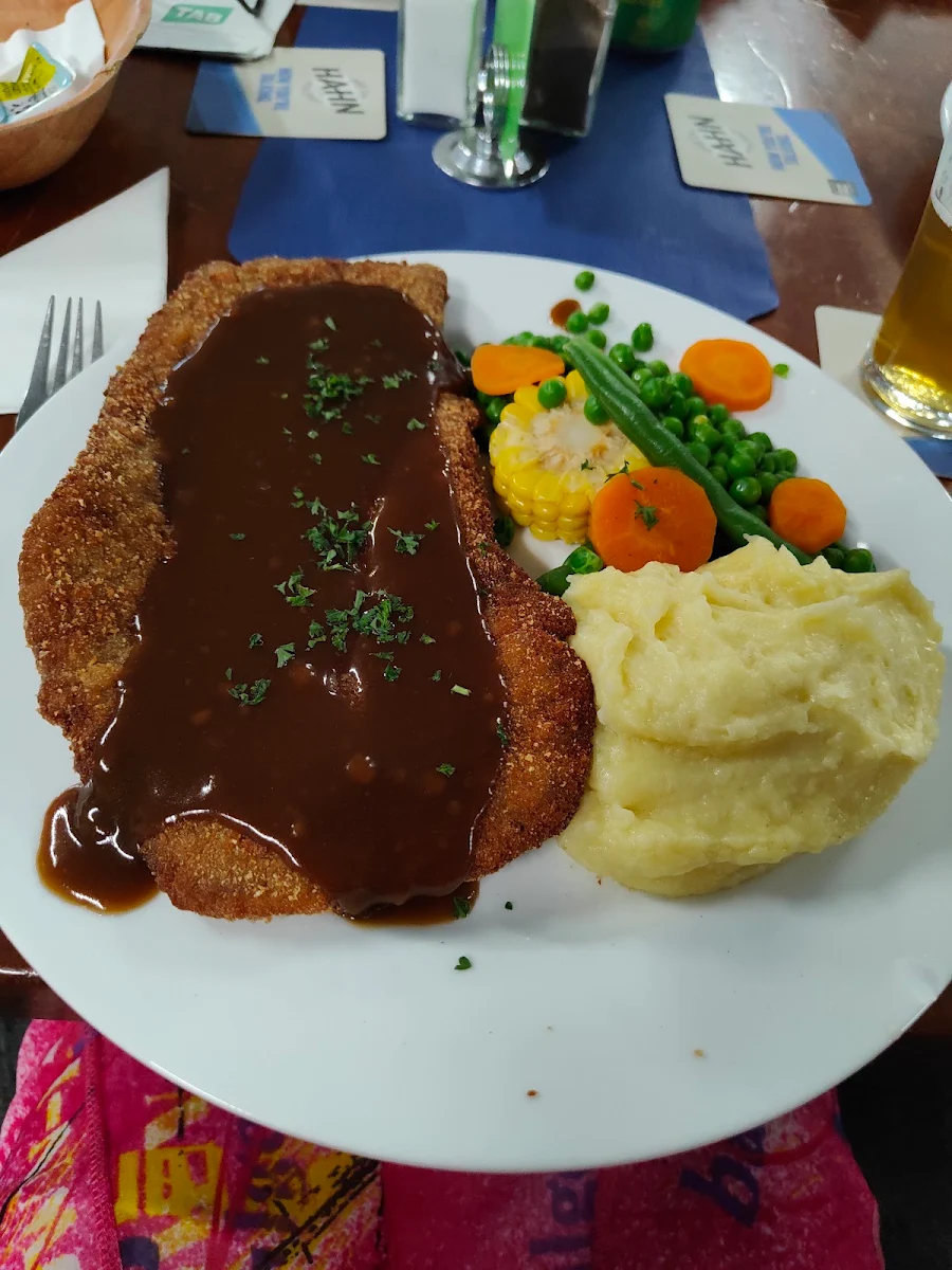 Beef Schnitzel, Prince Edward Hotel