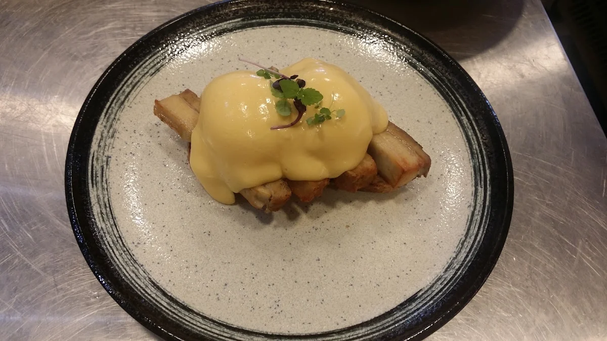 Pork Benedict, Organic Bread Bar Darlinghurst