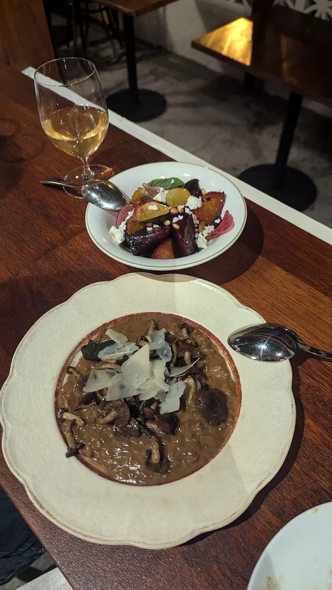 Mushroom Risotto, Bar Francine