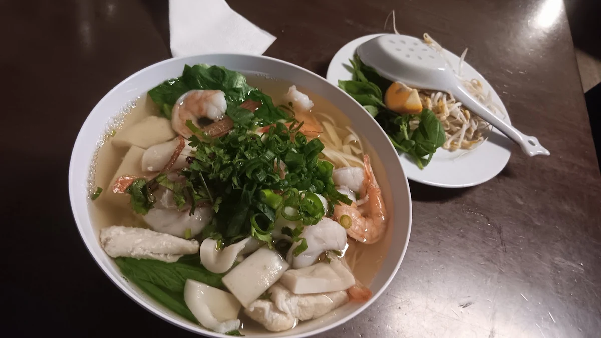 Seafood Noodle Soup