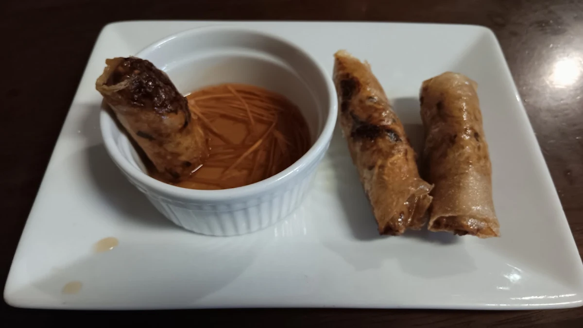 Spring Rolls with Vietnamese Dipping Sauce