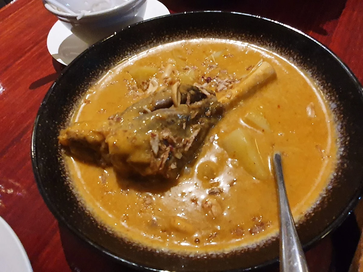Massaman Lamb Shank