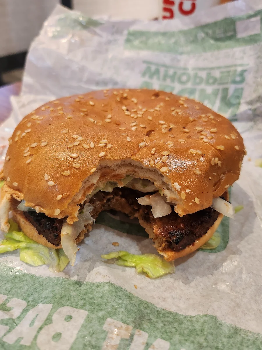 Plant Based Burger and Fries