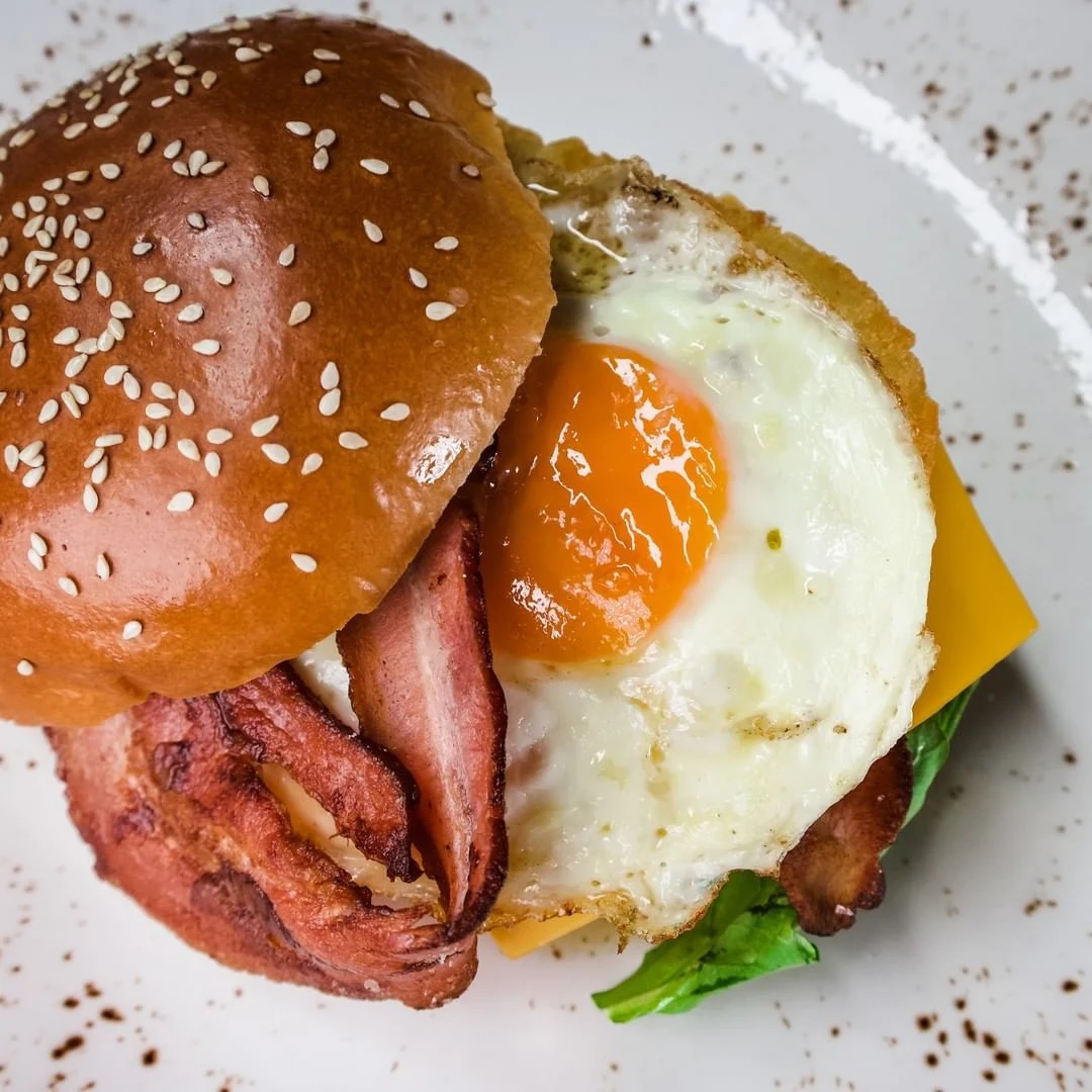 Breakfast Burger, White Rabbit Drummoyne