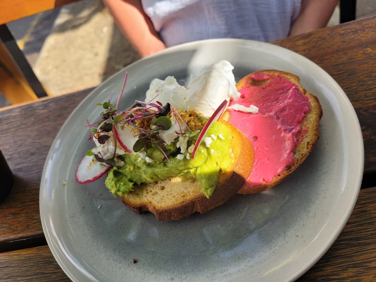 Smashed Avo & Eggs, The Plough Echunga