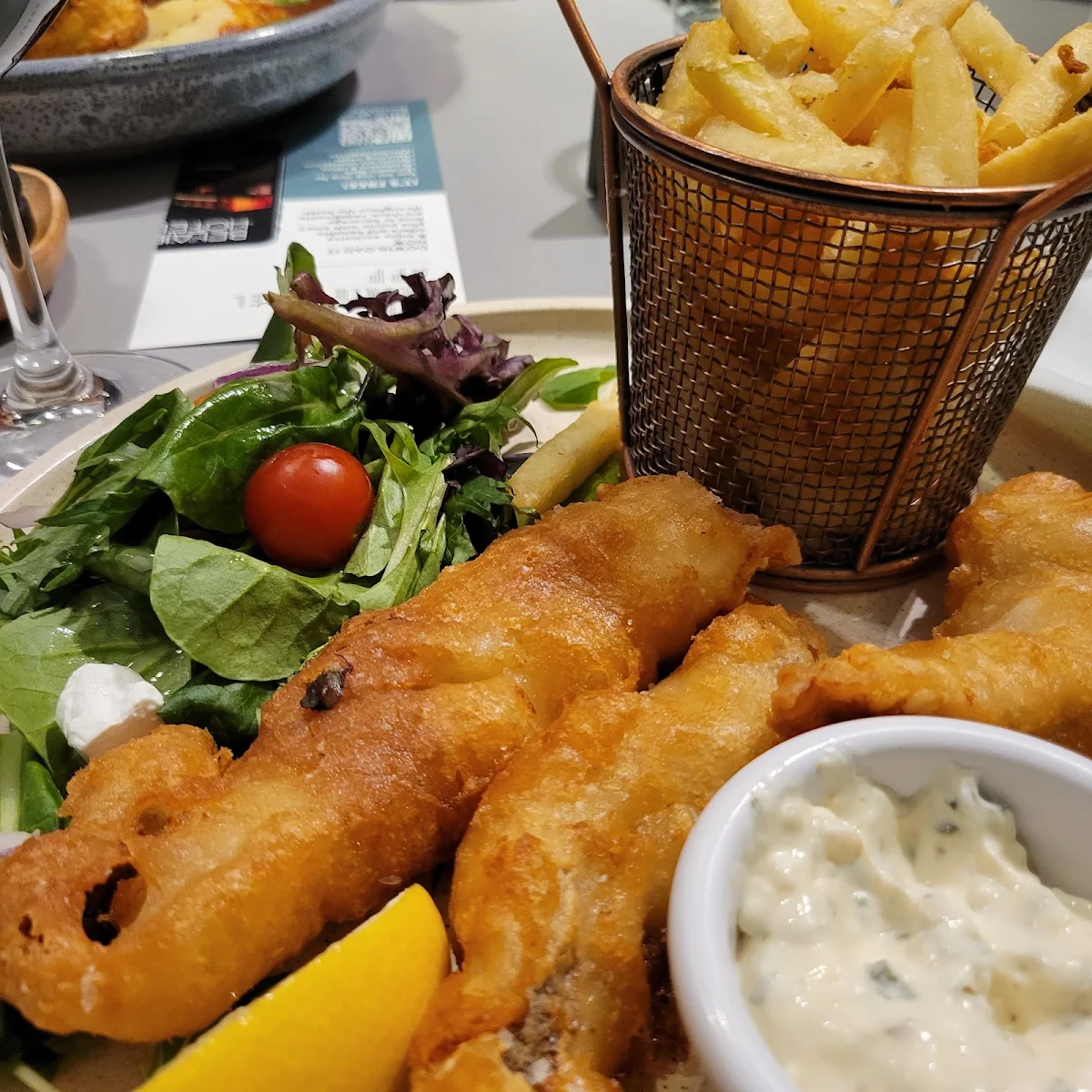 Fish and Chips, Belair Hotel