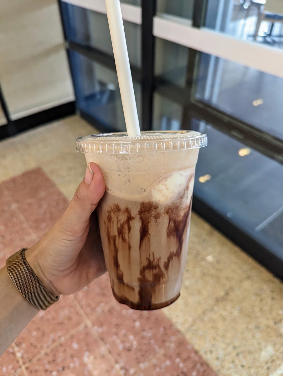 Iced Mocha, Muffin Break Hervey Bay