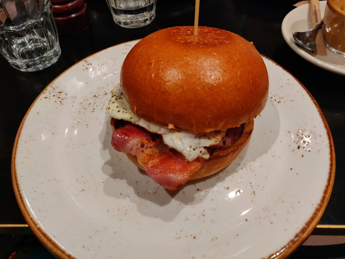 Classic Bacon & Egg Roll, Miss Carter Cafe