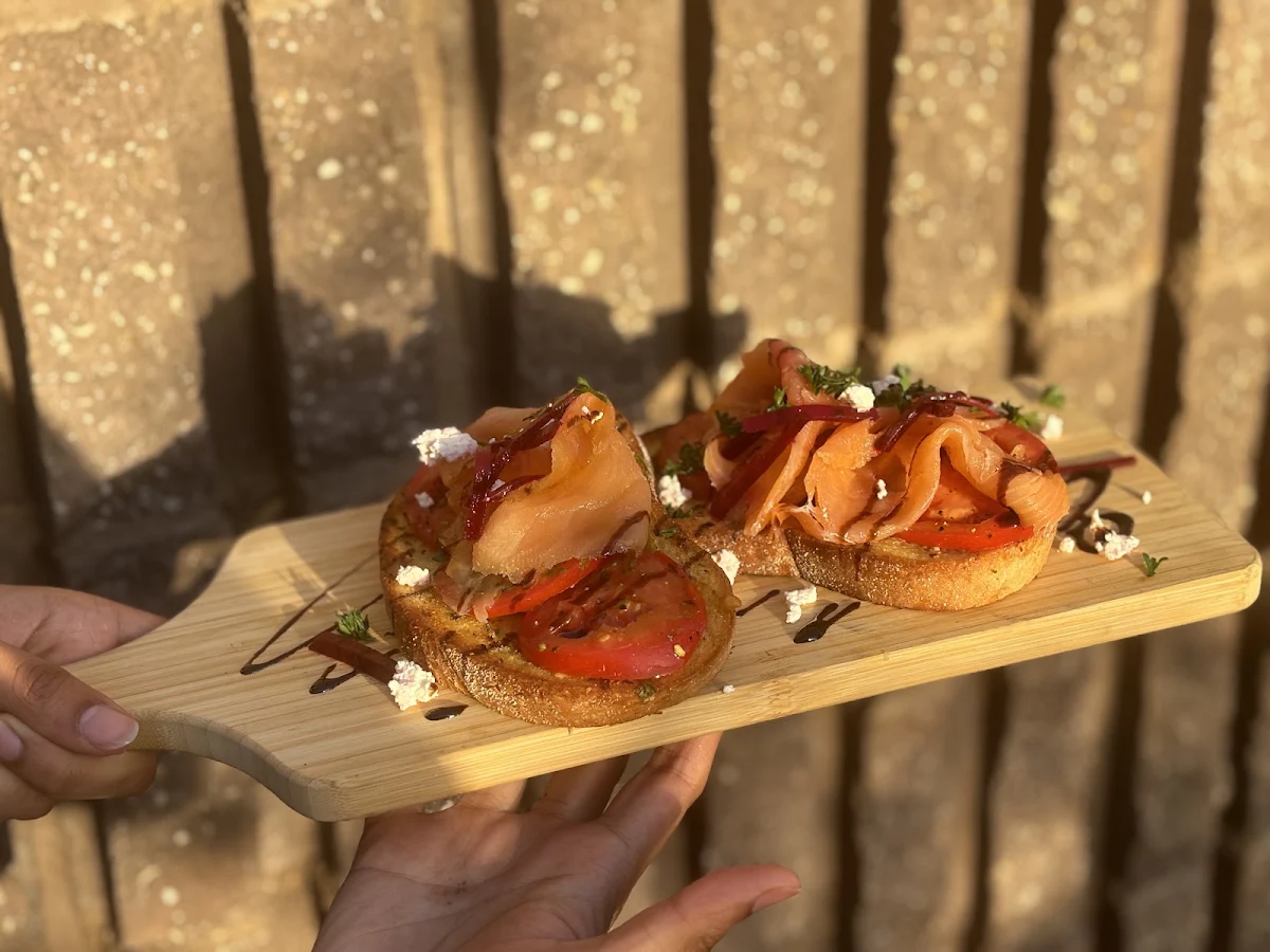Bacon Bruschetta, Dawn to Dusk Cafe and Restaurant