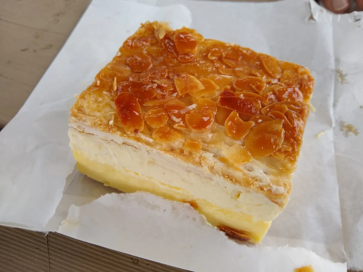 Beesting Slice, Golden Harvest Bakery