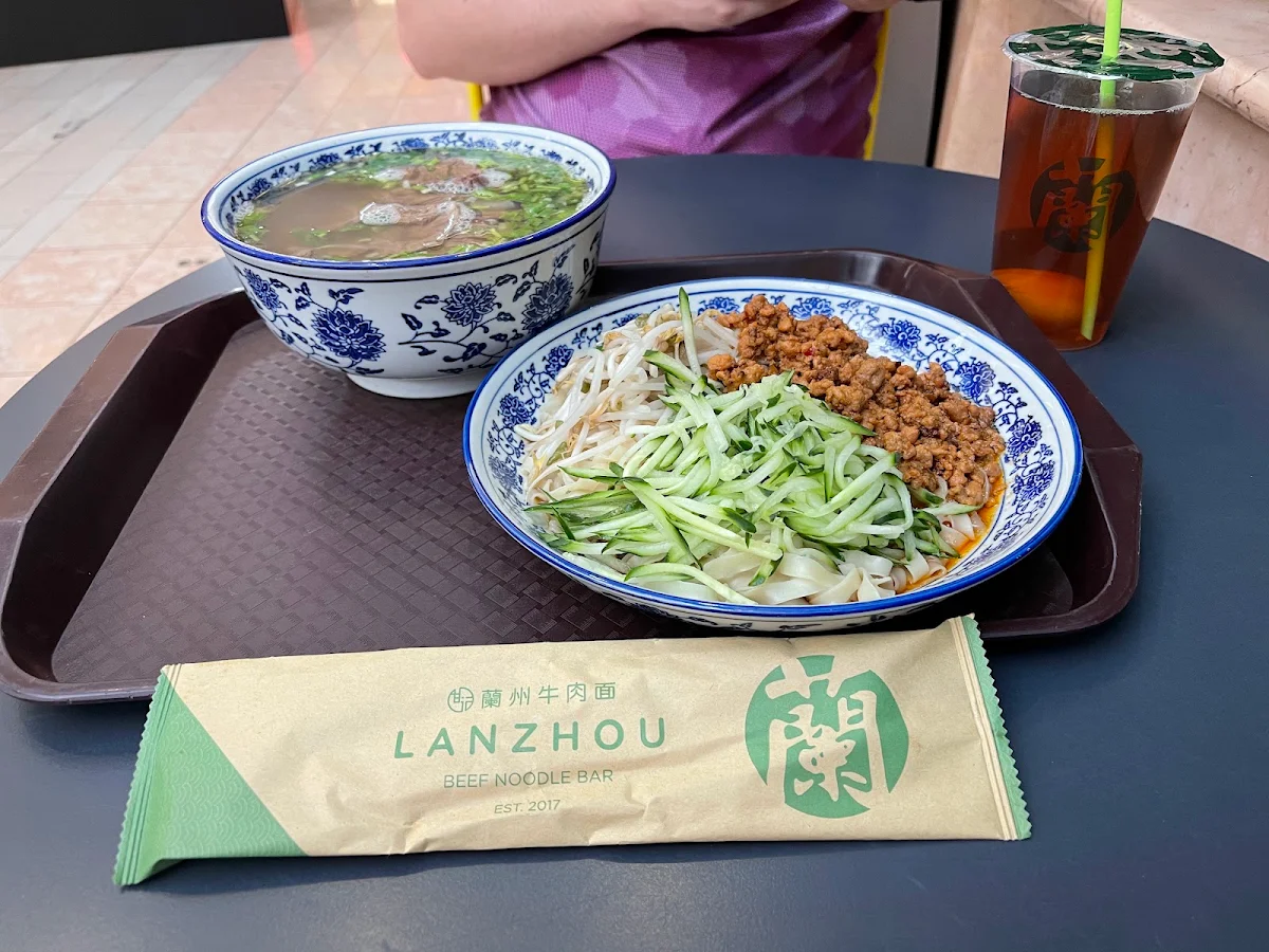 Lanzhou Cold Noodle with Sesame Sauce