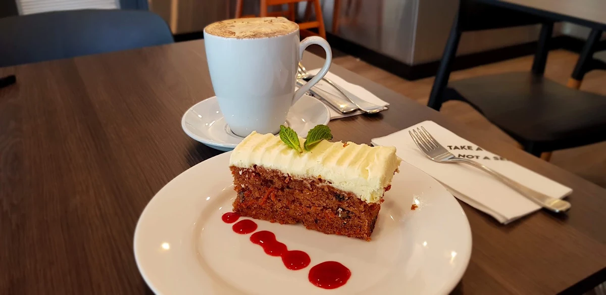 Carrot Cake, The Coffee Club Café - The Strand Townsville
