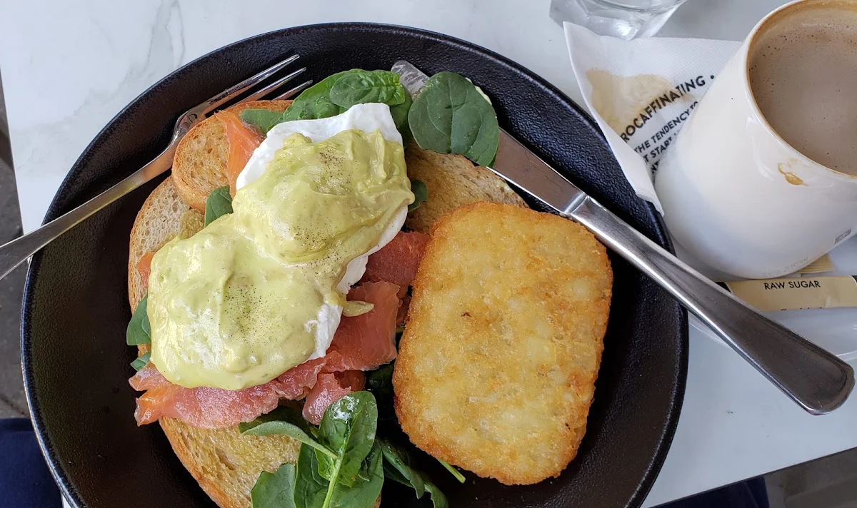 Hash and Eggs, The Coffee Club Café - The Strand Townsville