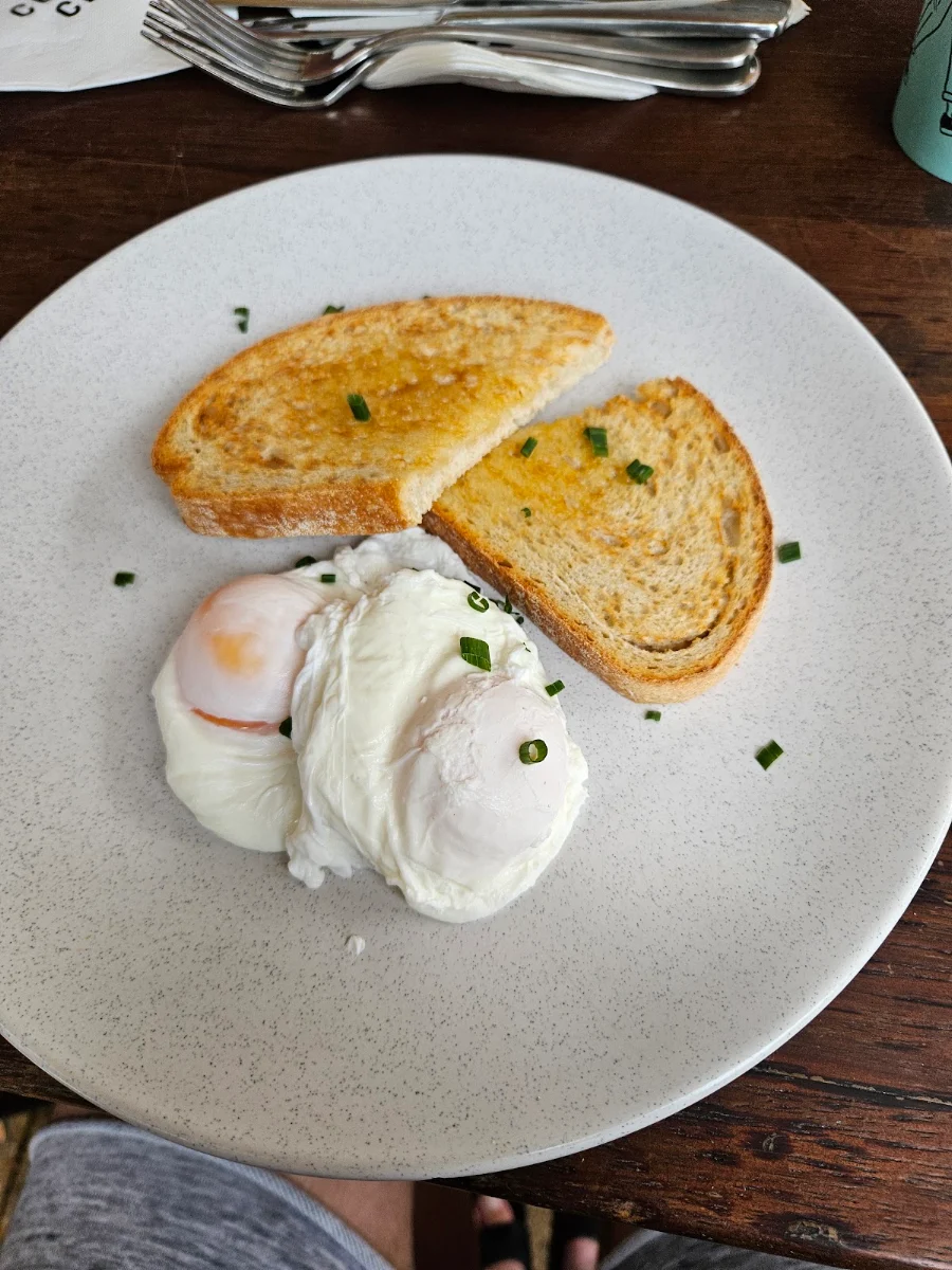 With Poached Egg, The Coffee Club Café - The Strand Townsville