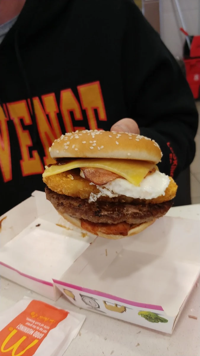 Breakfast Burger, McDonald's-Cranbourne