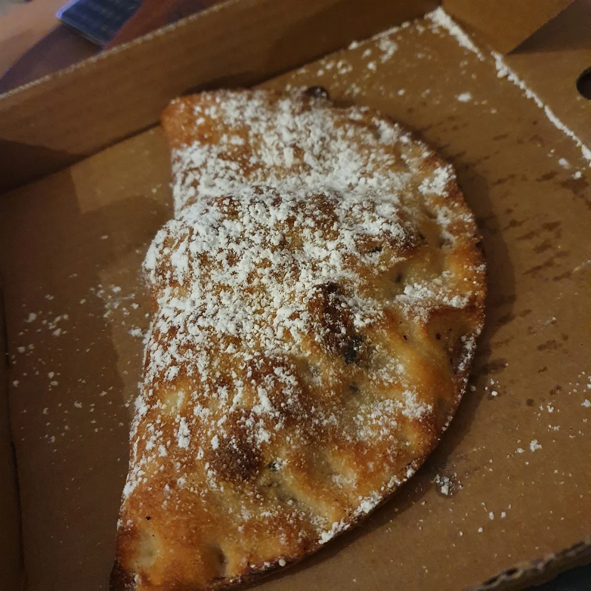 Cookies & Cream Calzone