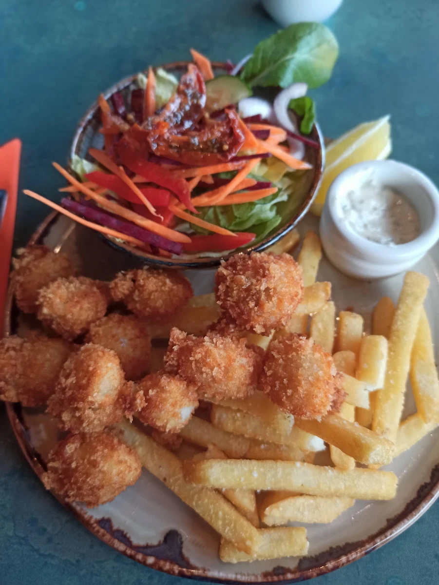 Crumbed Scallops