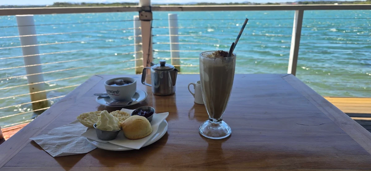Devonshire Coffee, Waterbird Restaurant