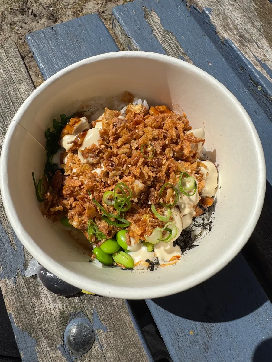 Teriyaki Chicken Poke Bowl