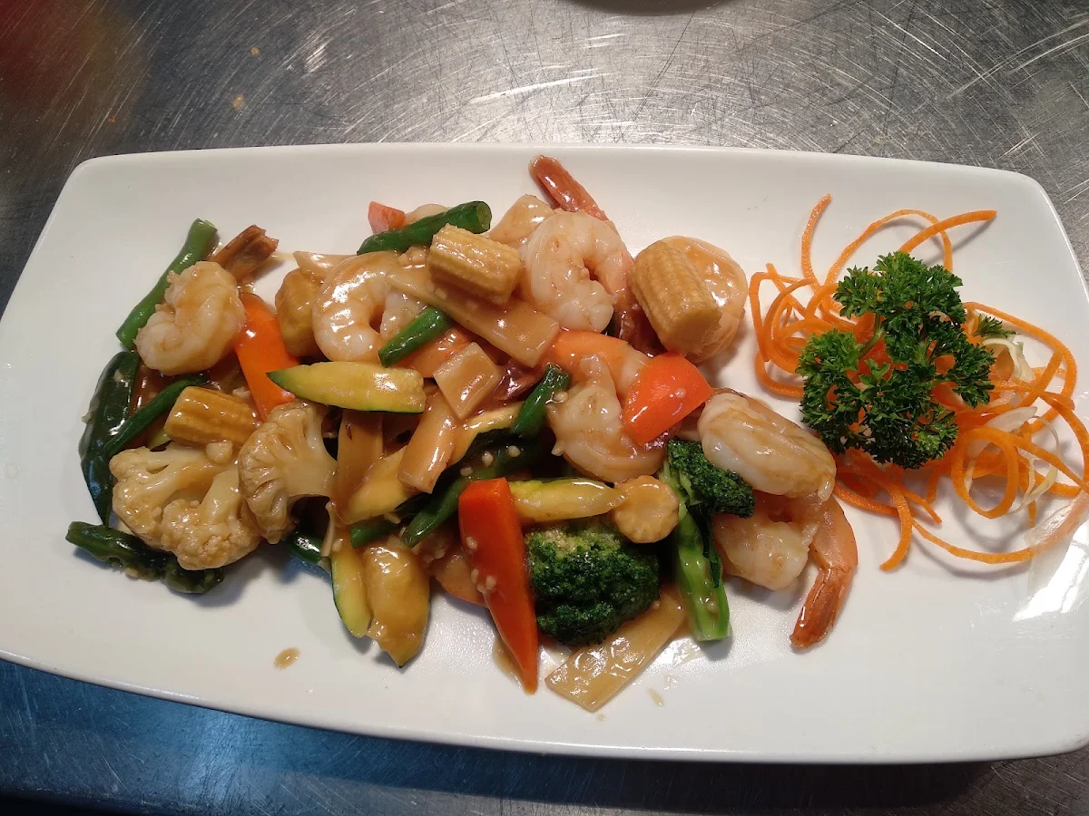 King Prawn with Mix Vegetable
