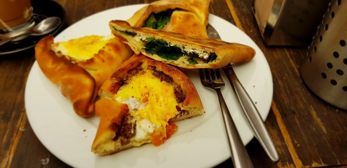 Lamb Boat Spinich Triangle, Nouha’s Bakery