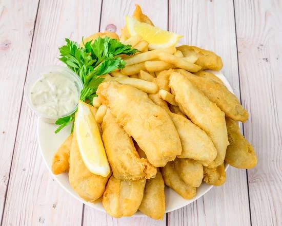 Battered Fish, Doonside Charcoal Chicken