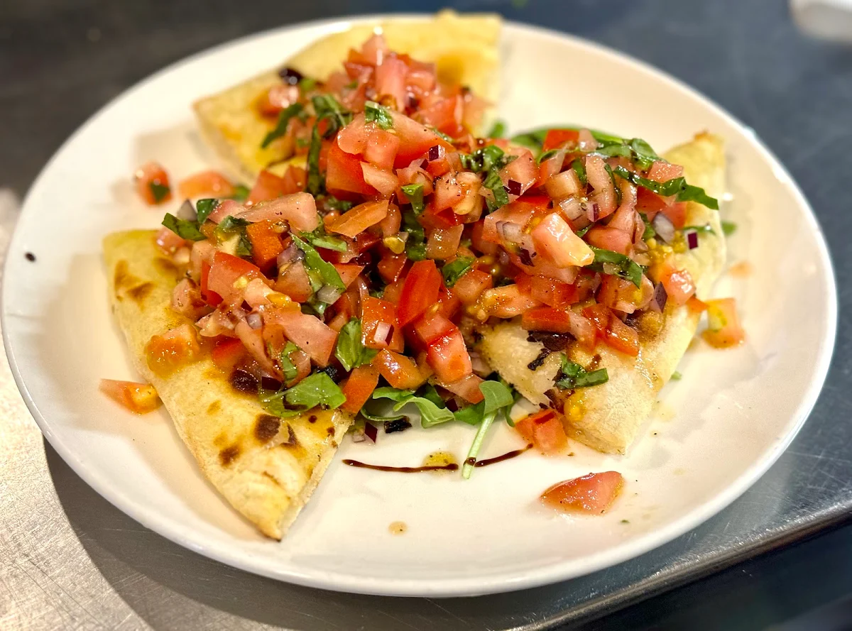 Bruschetta, Oh Happy Day Pizza & Wine