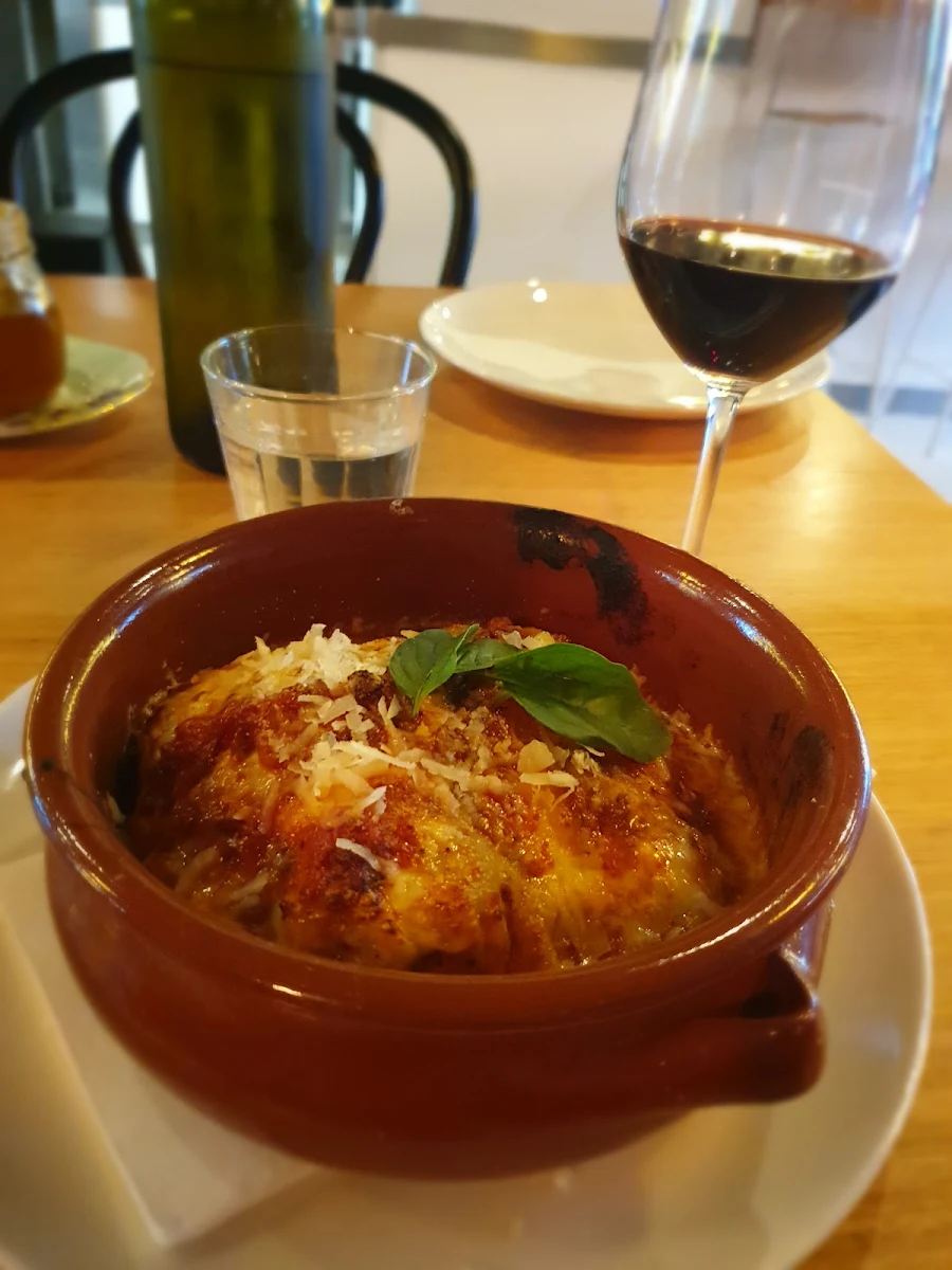 Lasagne, Oh Happy Day Pizza & Wine