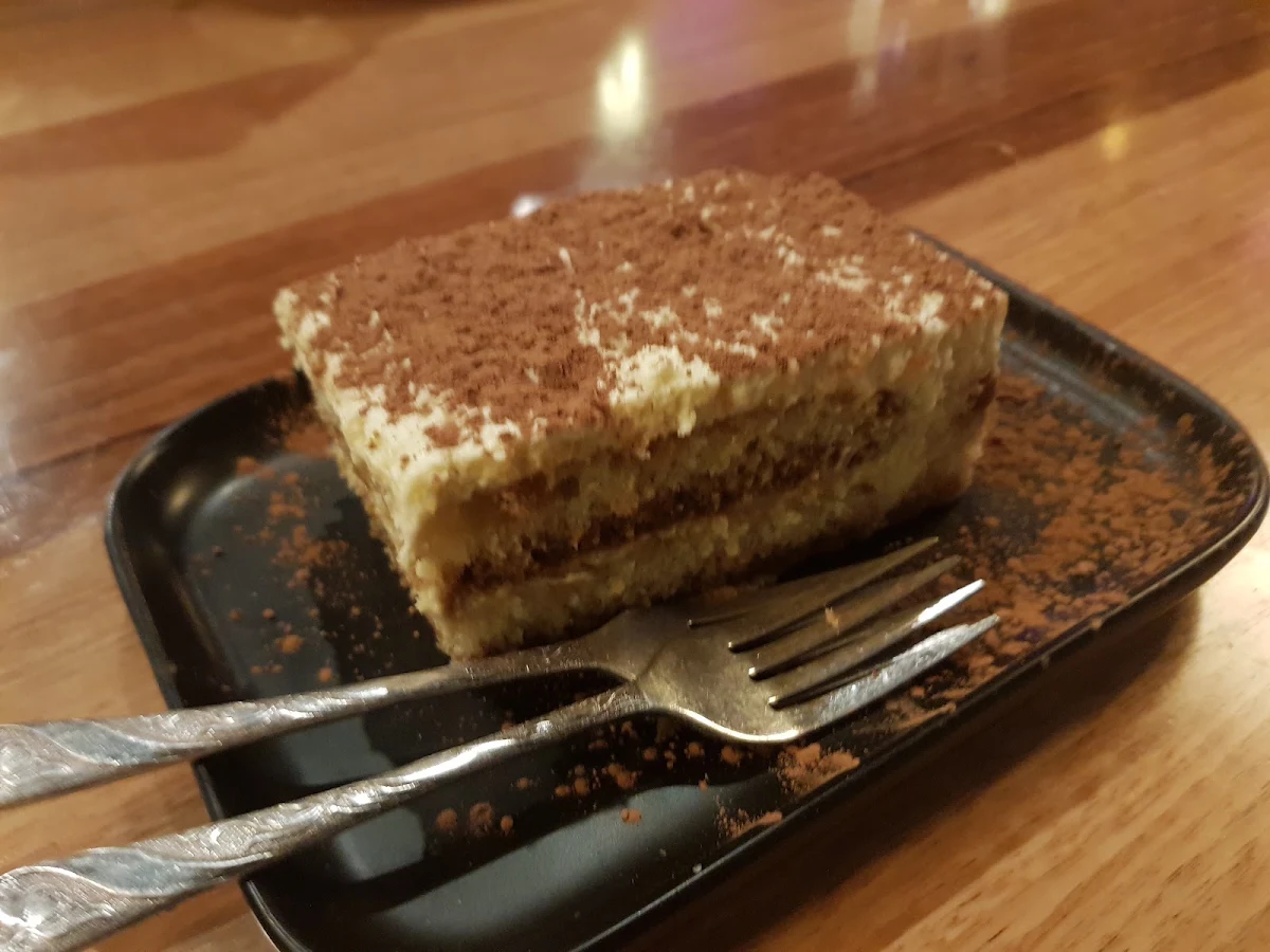 Tiramisu, Oh Happy Day Pizza & Wine