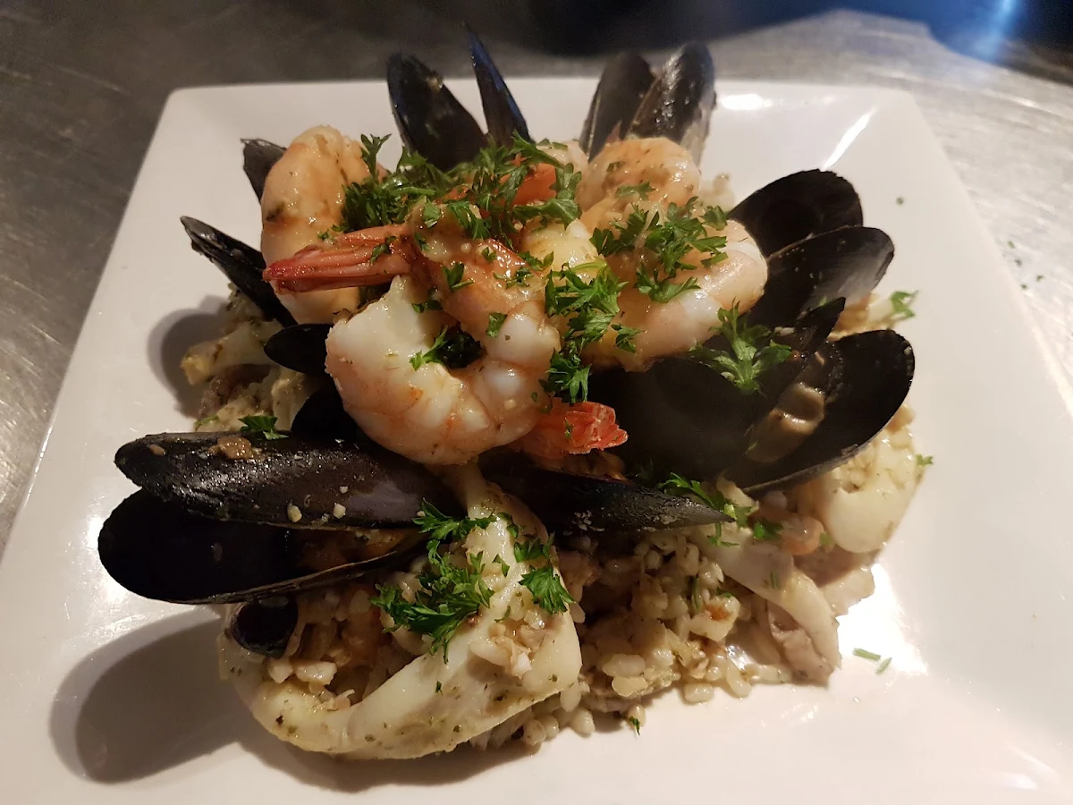 Marinara Risotto, Belmonte Italian Cuisine