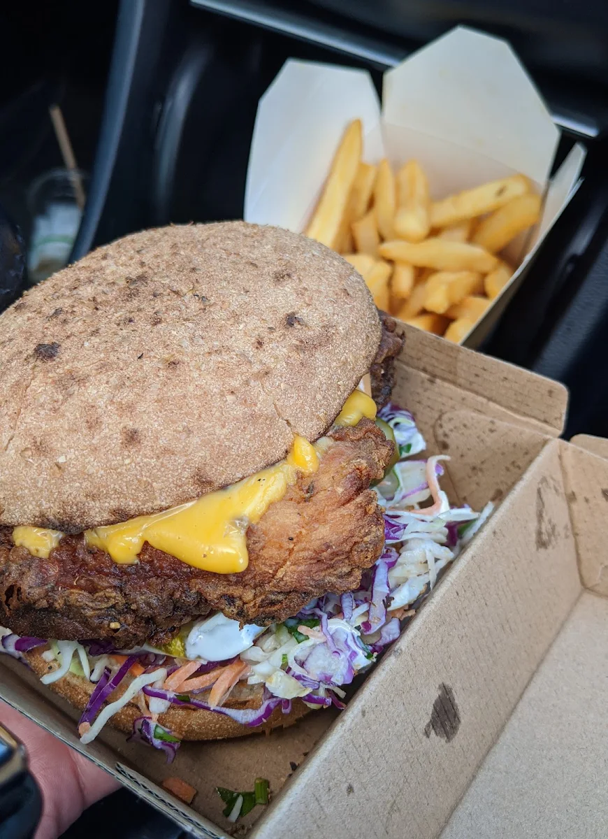 Fried Chicken Burger