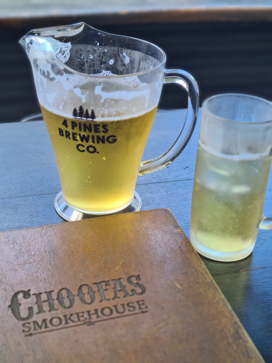 Cider, Choofas Smokehouse & Seafood