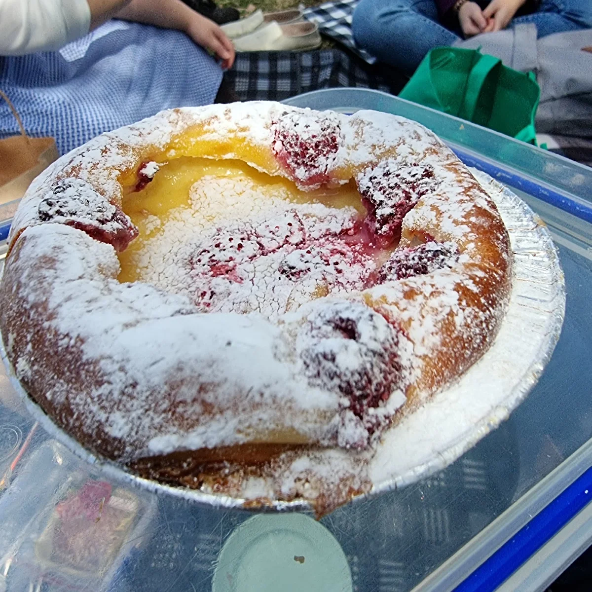 Raspberry Custard Brioche, Baked by Keiran Peakhurst