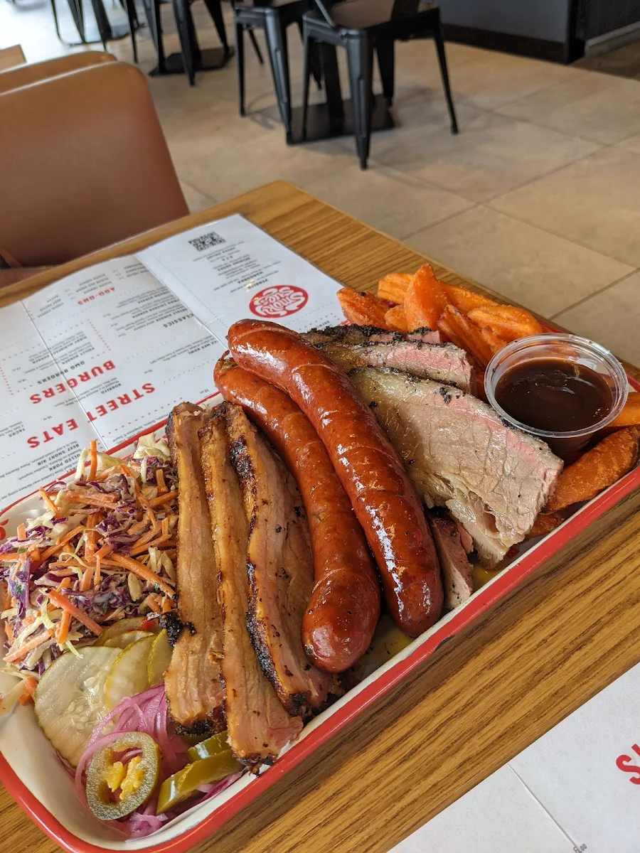 Mixed Platter, Smoky Sue's Barbecue Penrith