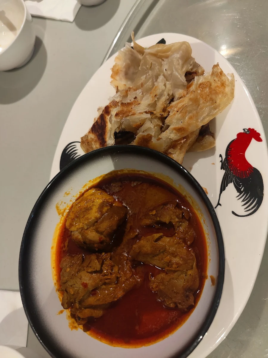 Chicken Curry and Roti Canai