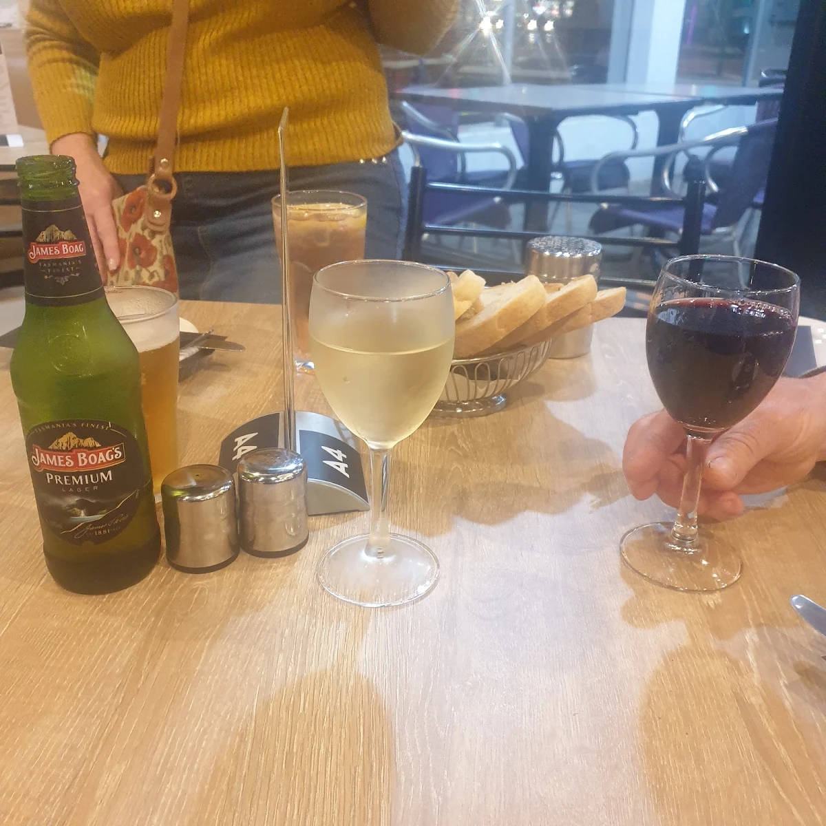 Wine, Fasta Pasta Salisbury