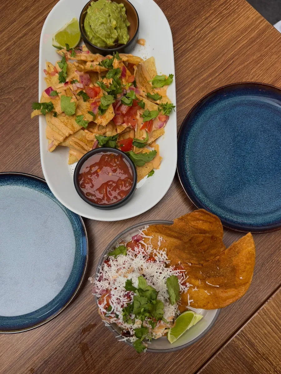 Prawn Tostadas, Little Birria Mascot