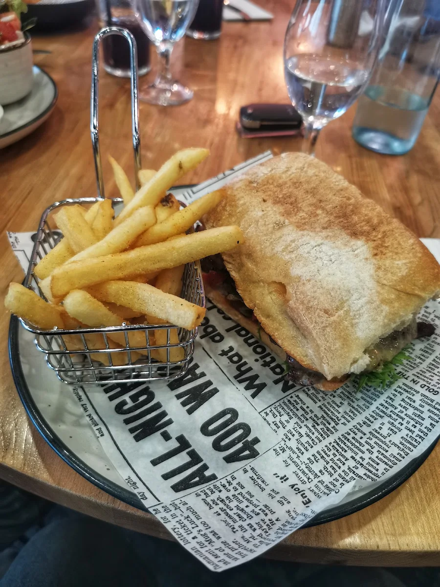 Steak Sandwich, Beletti Restaurant Cafe Bar ~ Italian Restaurant Dandenong