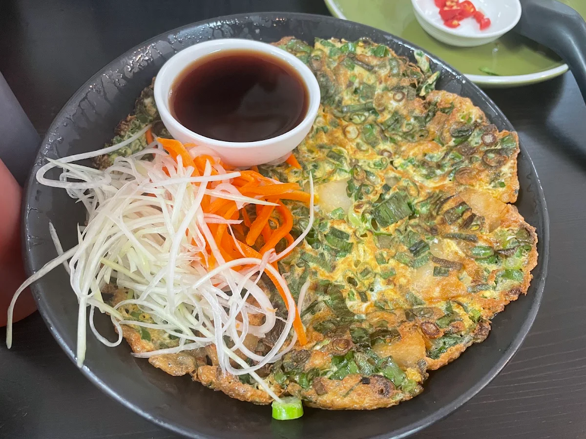 Rice Cake Omelette