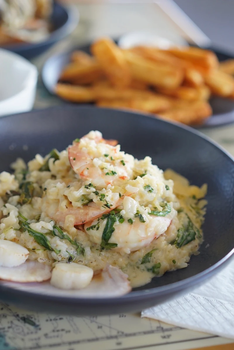 Scallop & Prawn Risotto, Splash Seafood Restaurant
