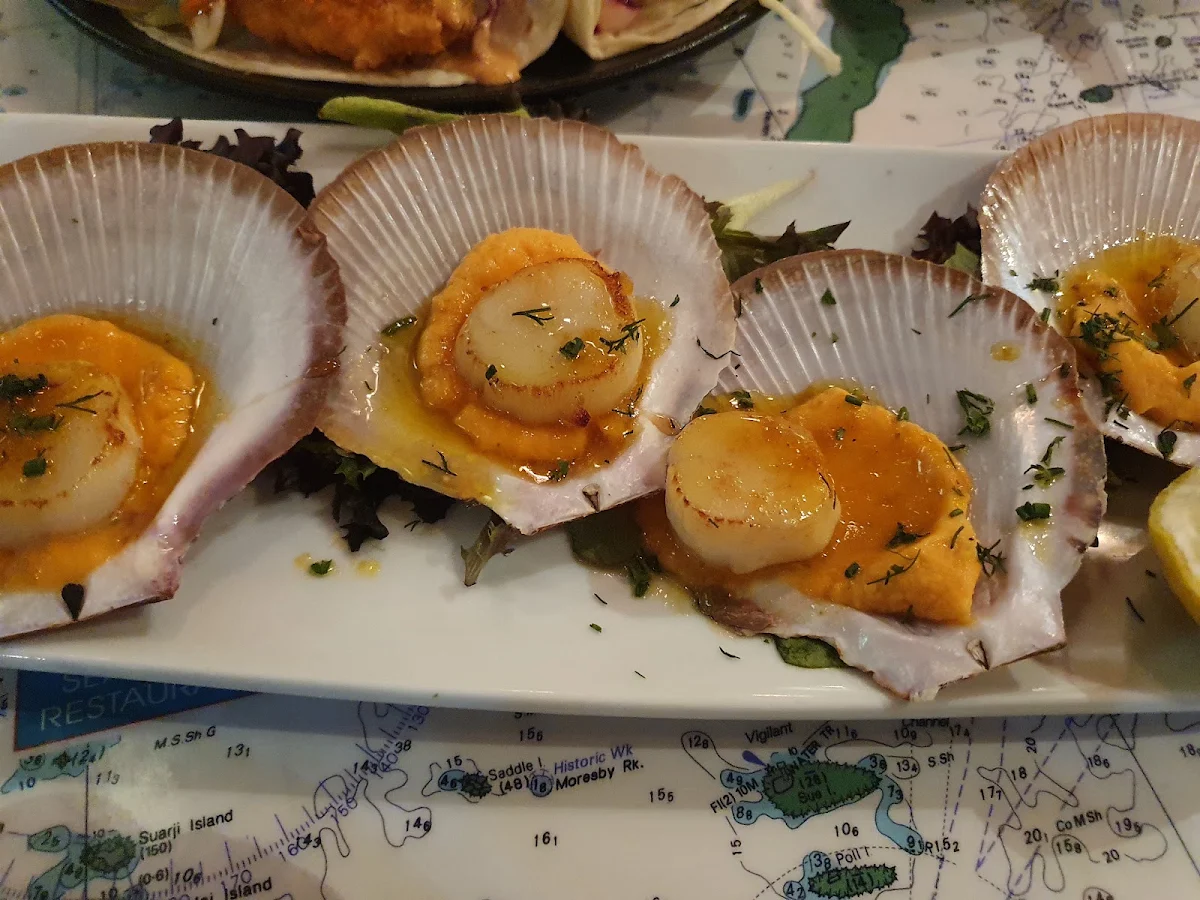 Scallops, Splash Seafood Restaurant