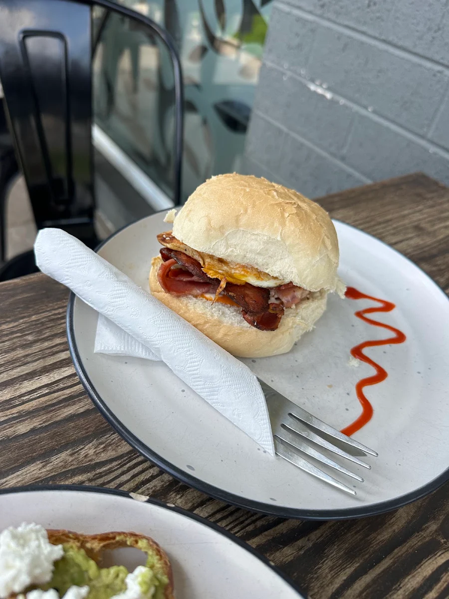Bacon & Egg Roll, Bellambi Lane Cafe