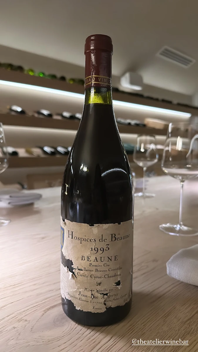 Highlights, Atelier Wine Bar