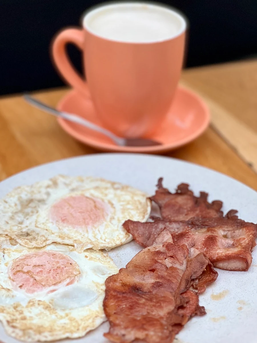 Bacon & Eggs, CAFFE CHERRY BEANS North Lakes
