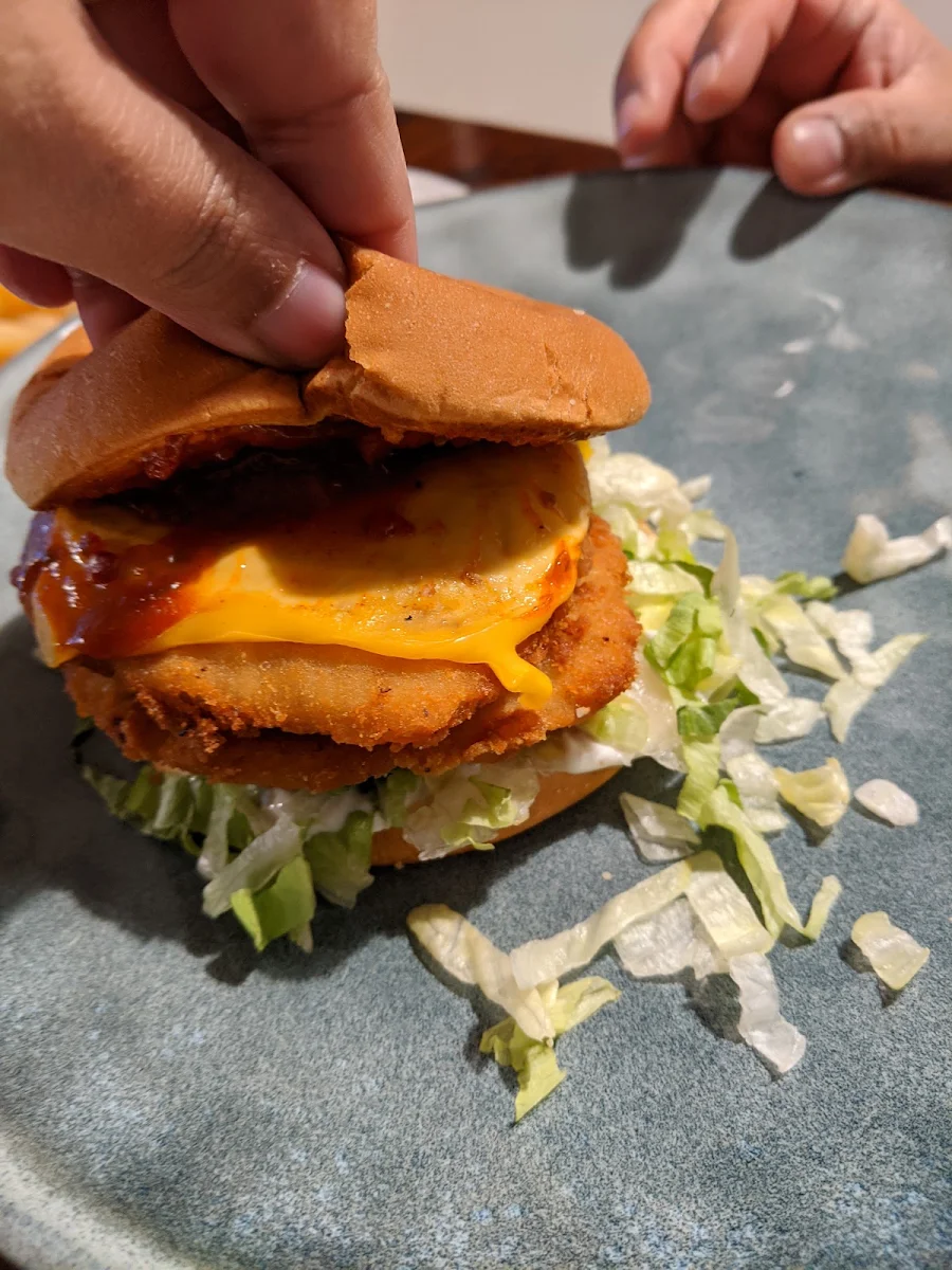 Double Hellfire Burger, Red Rooster Blacktown