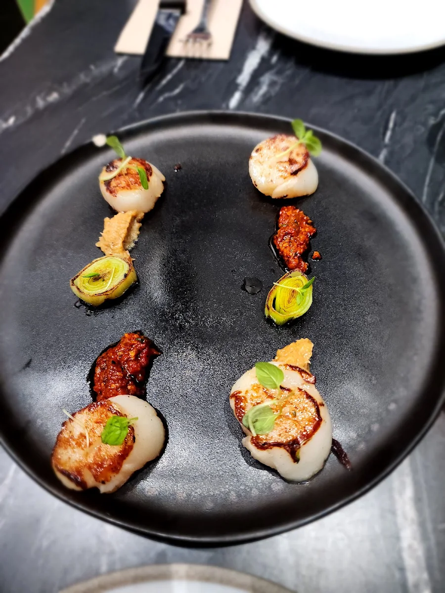 Scallops, 500 Degrees Restaurant Parramatta