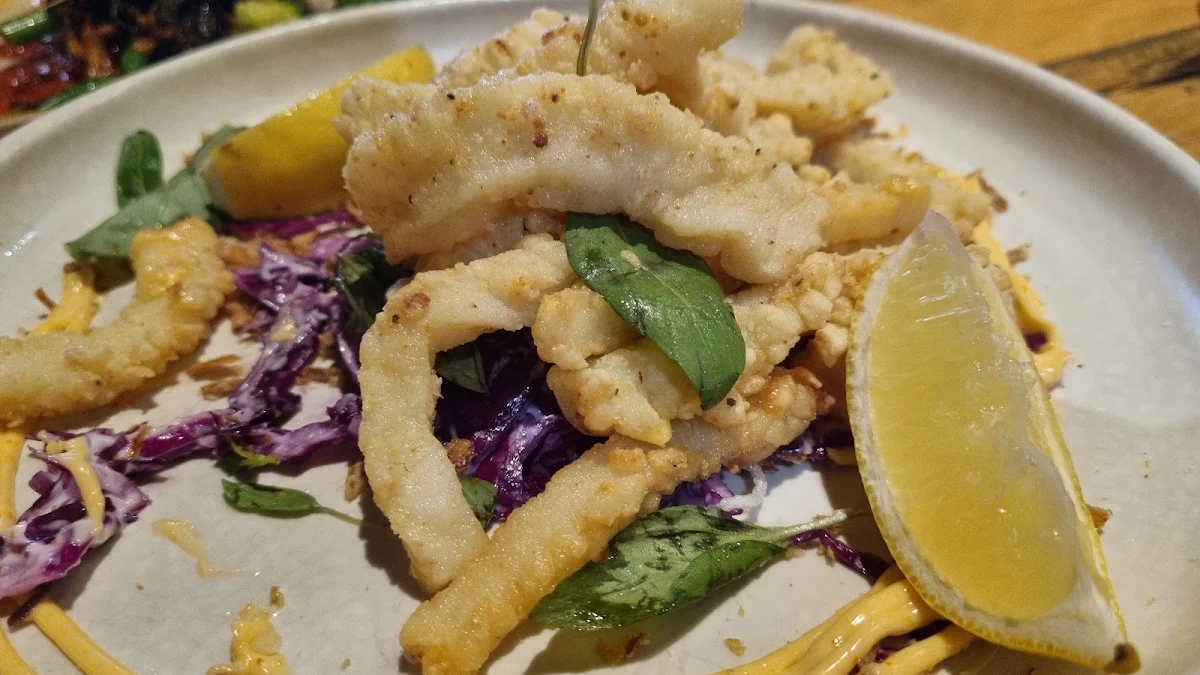 Lemon Pepper Calamari
