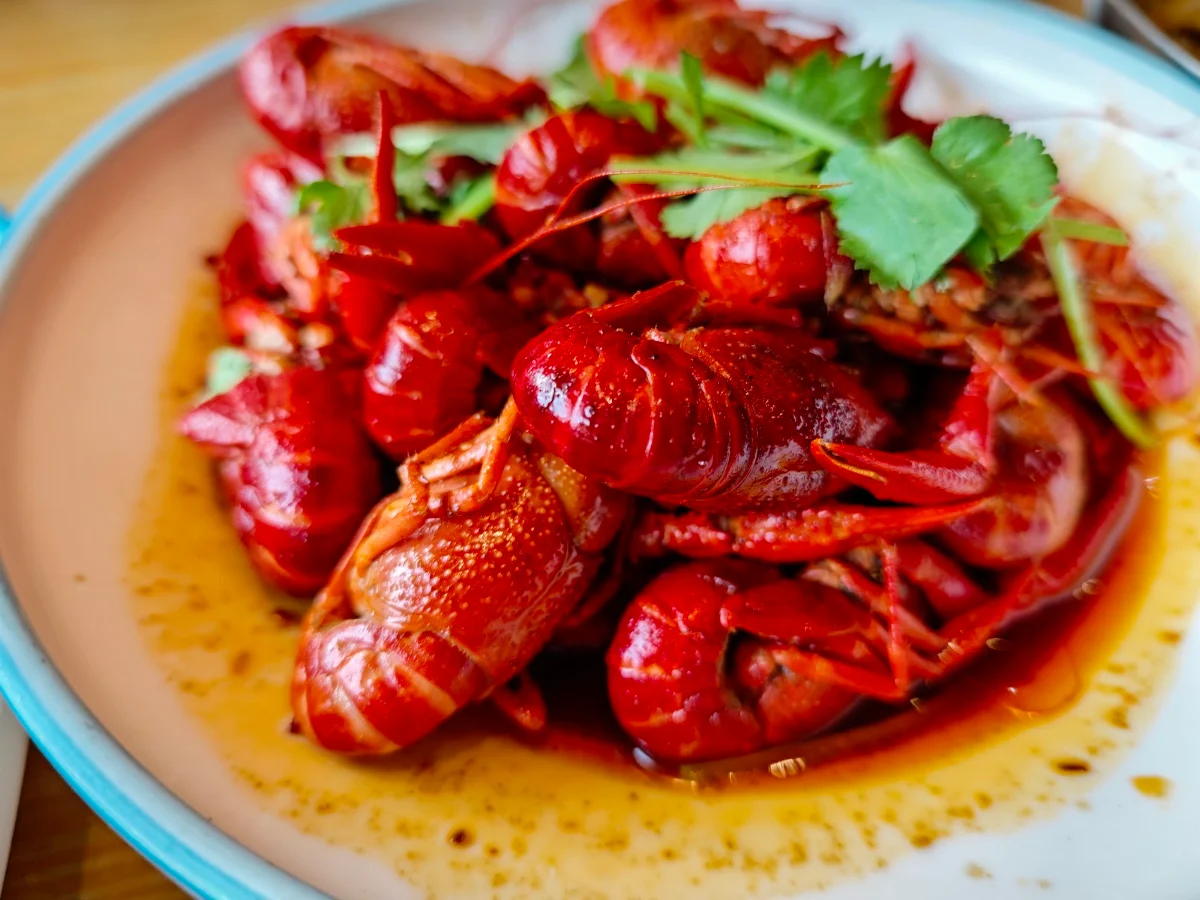 Scampi, Shan Cheng Wai Sauerkraut Fish 悉尼山城外酸菜魚