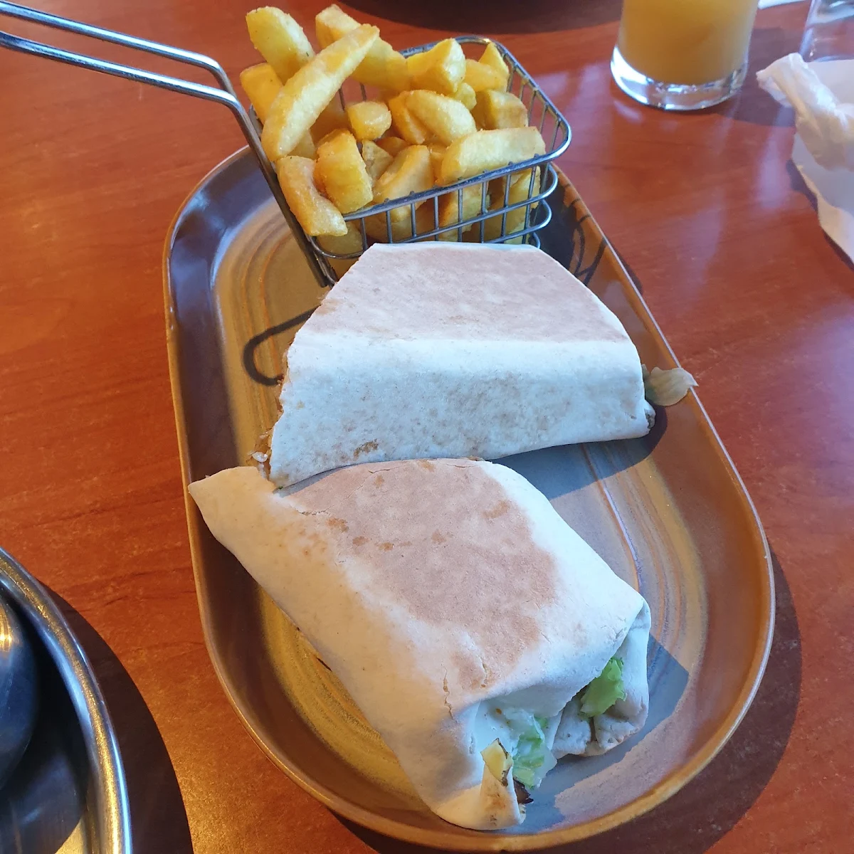 Chicken Kebab Wraps